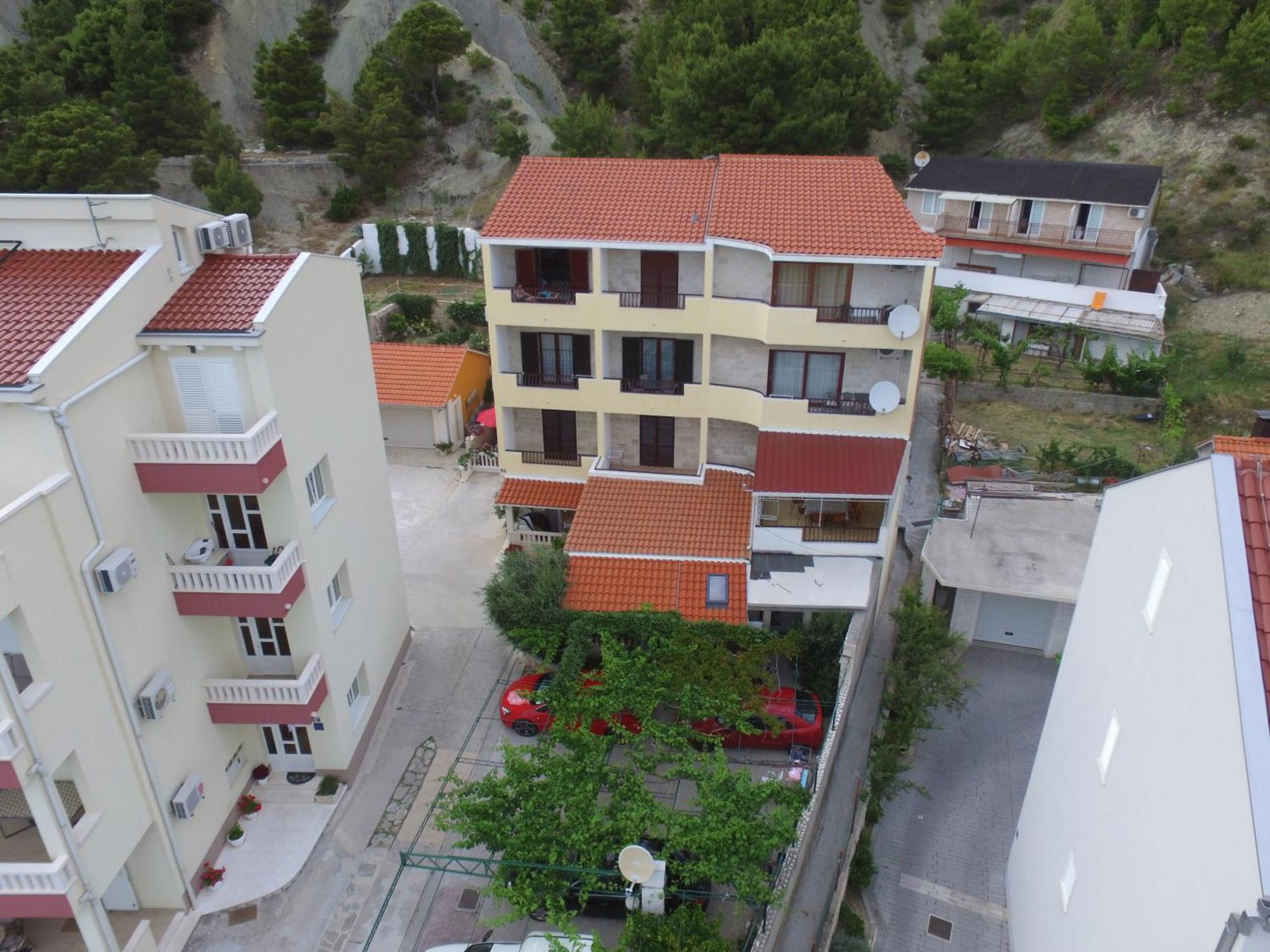 Apartments Villa Sunce Dugi Rat Kültér fotó